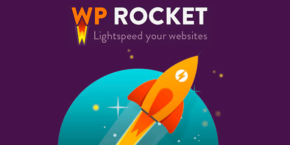 WP Rocket WordPress cache plugin dashboard interface for website speed optimization