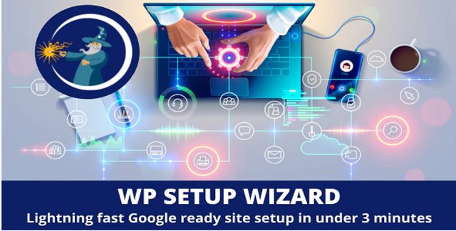 WP Setup Wizard Plugin interface for automating WordPress site configuration