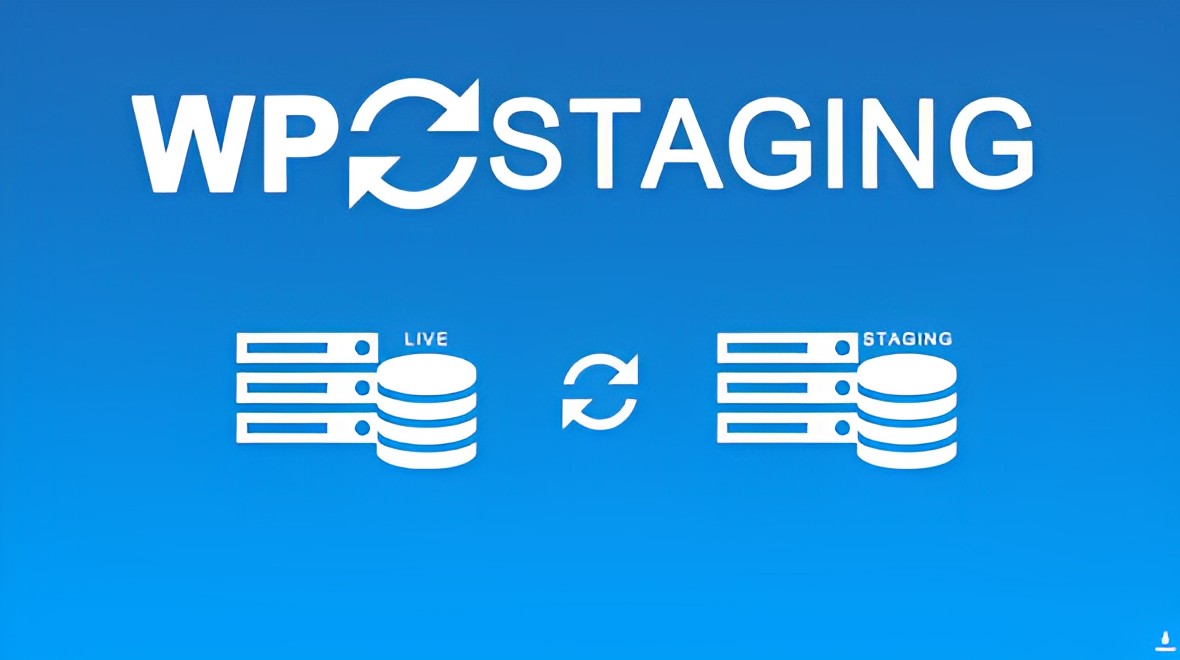 WP Staging Pro WordPress staging plugin dashboard showing one-click cloning and selective push options