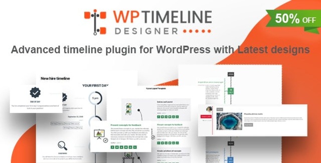 WP Timeline Designer Pro WordPress timeline plugin