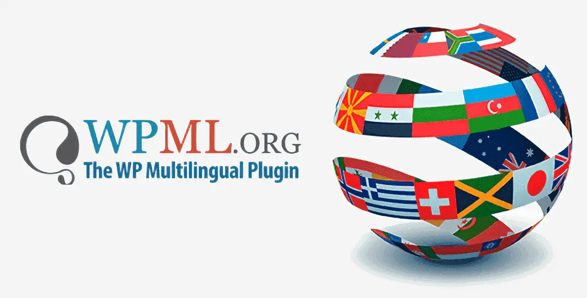 WPML Multilingual CMS plugin interface showing language switcher and translation management dashboard