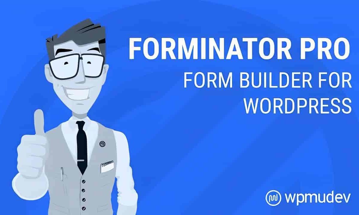 WPMU DEV Forminator Pro WordPress form builder plugin interface