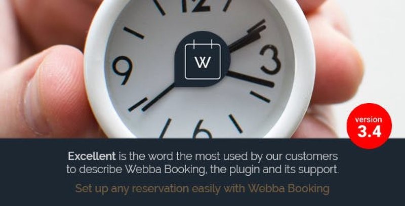 Webba Booking WordPress appointment booking plugin interface with customization options