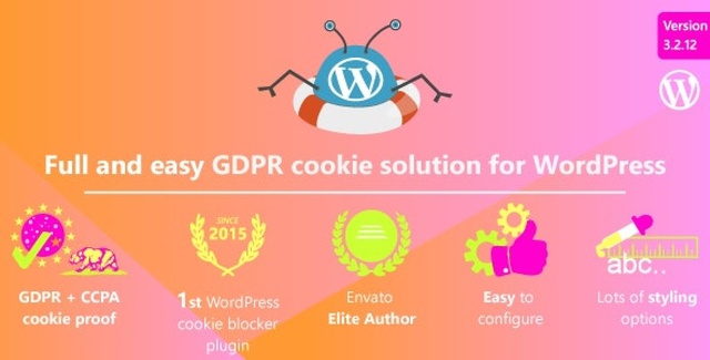 WeePie Cookie Allow WordPress plugin cookie consent bar interface
