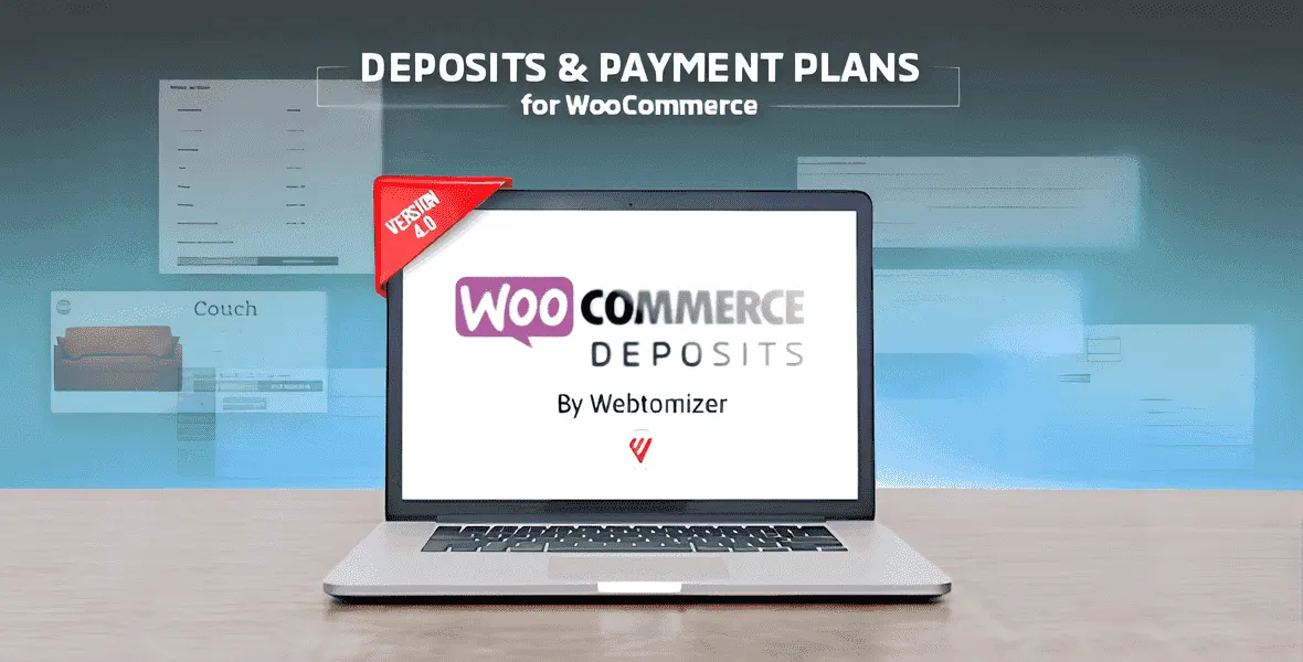 WooCommerce Deposits plugin interface showing partial payment and deposit configuration options