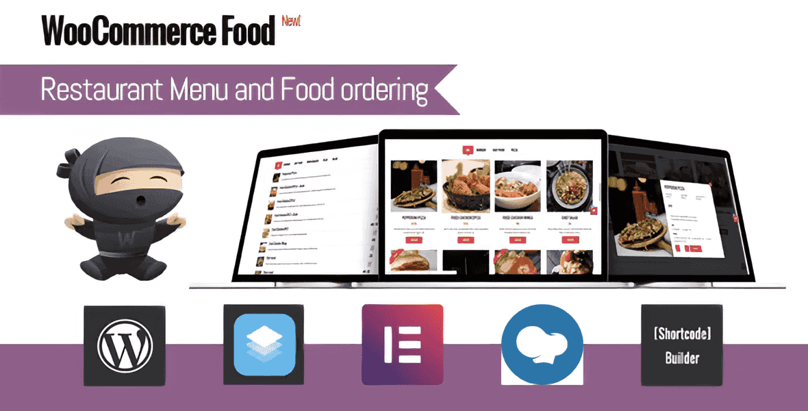 WooCommerce food ordering plugin restaurant menu display