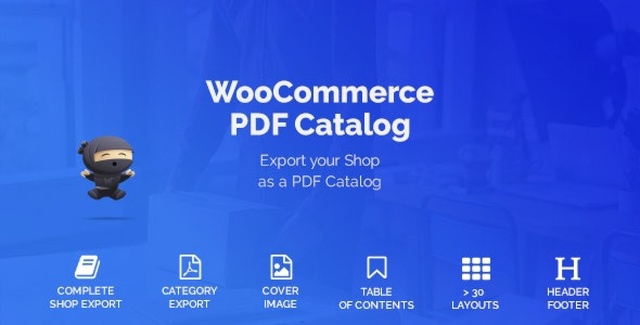 WooCommerce PDF catalog plugin generating a professional product catalog with customizable layouts and branding
