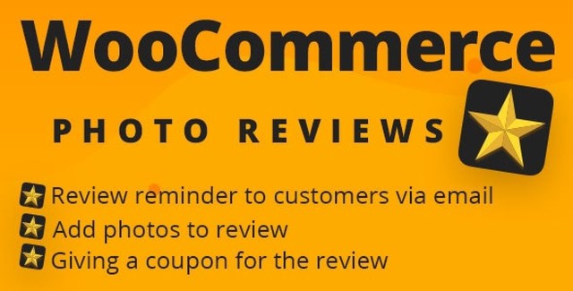 WooCommerce Photo Reviews plugin for WordPress with automated reminders, photo uploads, and coupon rewards