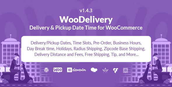 WooCommerce delivery and pickup date time scheduling plugin interface