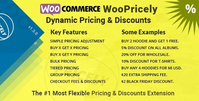WooPricely WooCommerce dynamic pricing and discounts plugin