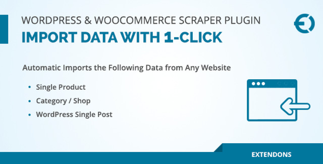 WooCommerce scraper plugin importing products from any website into a WooCommerce store