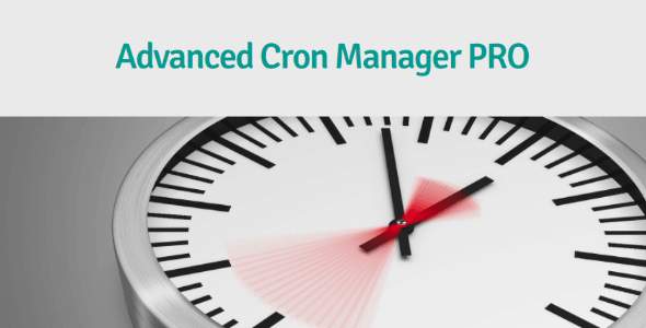 Advanced Cron Manager PRO WordPress plugin interface showing cron logs