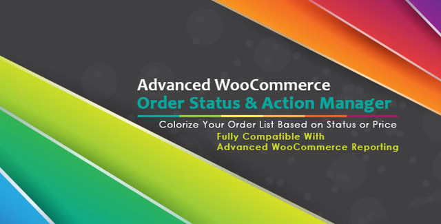 WooCommerce Order Status Manager plugin interface showing custom order workflow settings