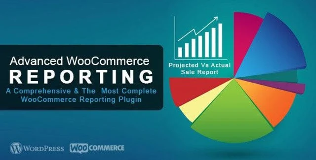 Advanced WooCommerce Reporting Plugin dashboard showing sales analytics and order reports