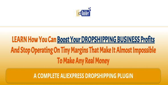 AliBuilder WooCommerce plugin interface for AliExpress dropshipping store setup