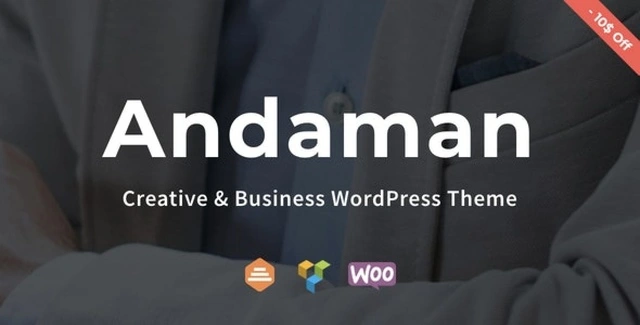 Andaman creative business WordPress theme for corporate and portfolio websites