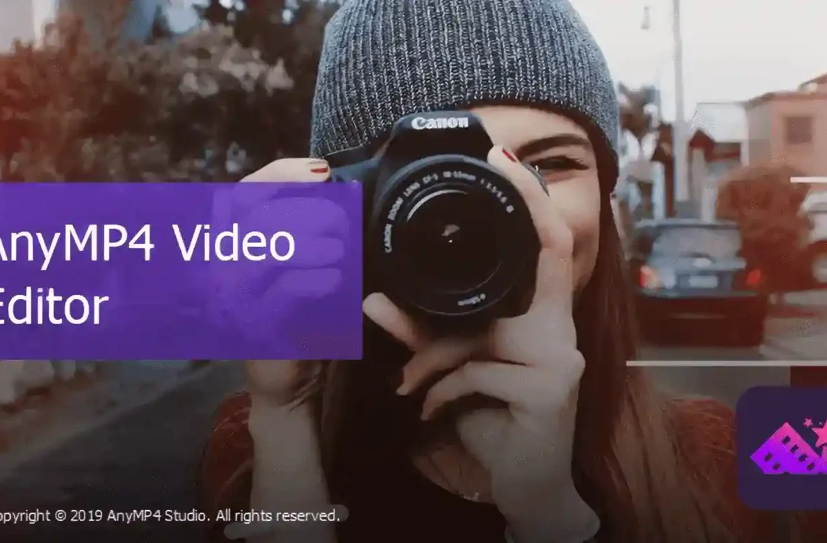 AnyMP4 Video Editor Premium software for Windows 4K video editing and slideshow creation