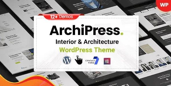 ArchiPress architecture WordPress theme demo preview