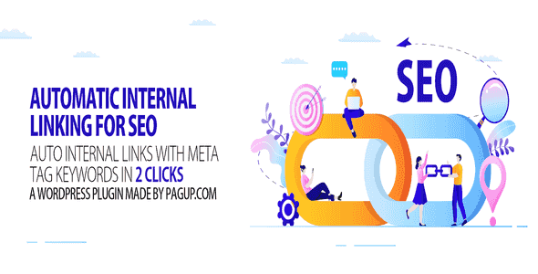 Automatic internal linking WordPress plugin settings interface for SEO auto linker