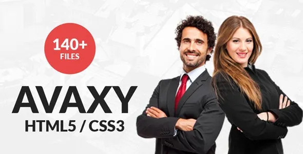Avaxy responsive multipurpose WordPress theme preview