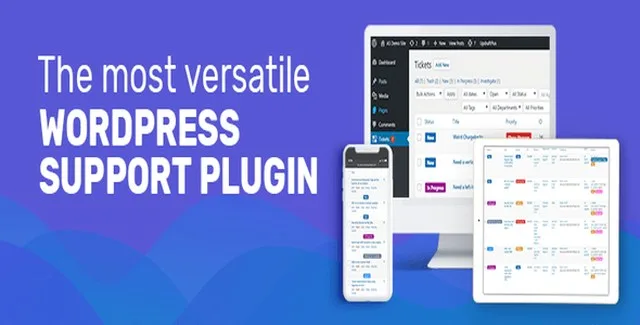 Awesome Support Premium WordPress helpdesk plugin support ticket dashboard