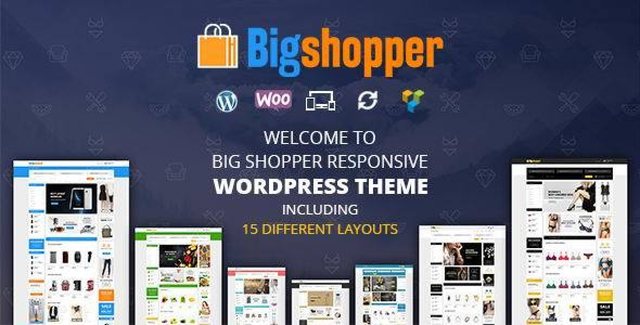 BigShopper multipurpose WooCommerce theme demo preview