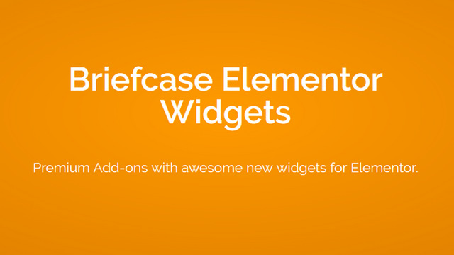 Briefcase Elementor Widgets plugin showcasing WooCommerce product grid layouts and shop template designs for WordPress