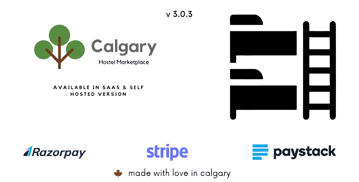 Calgary Hostel Management System interface for dormitory administration