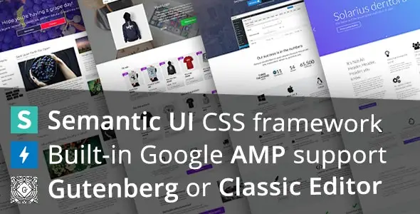 Chap modern AMP ready multi-purpose WordPress theme demo preview