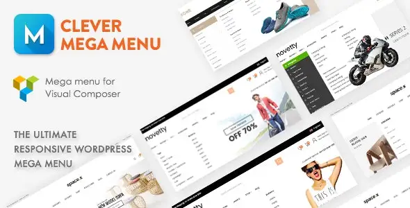 Clever Mega Menu for WPBakery Page Builder WordPress plugin interface