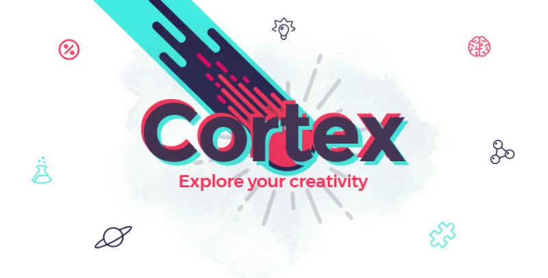 Cortex multi-concept WordPress theme for creative agencies showcasing portfolio layouts