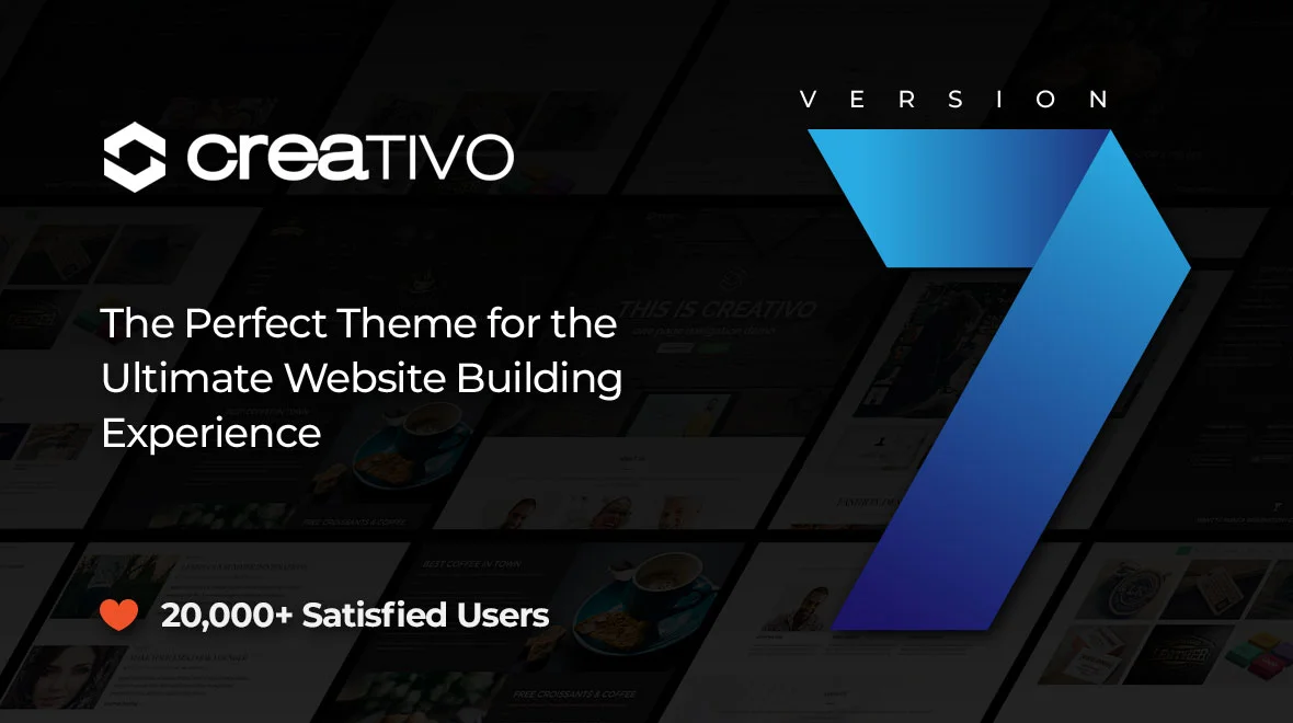 Creativo multipurpose WordPress theme with Elementor page builder compatibility