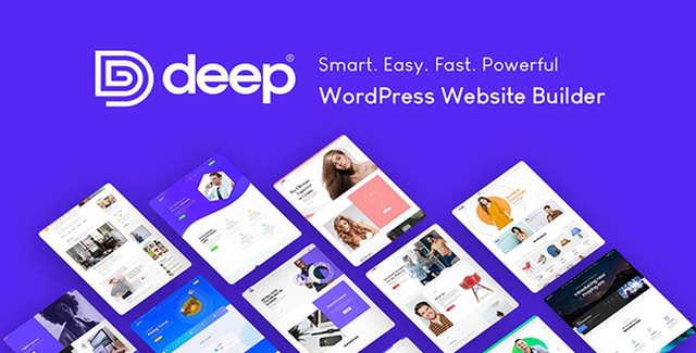 Deep creative multi-purpose WordPress theme preview