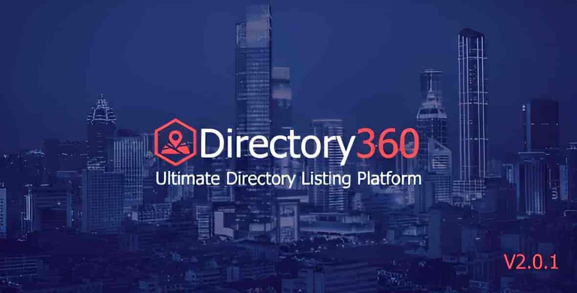 Directory360 directory listing platform PHP script interface