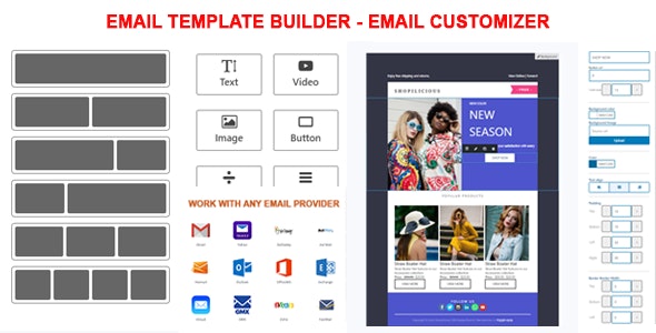 Email Template Builder – Drag & Drop WordPress Email Designer