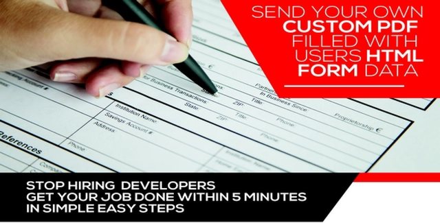 WordPress PDF form plugin generating PDF documents from form submissions