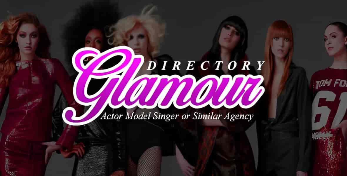 Glamour model agency directory script admin dashboard showing talent profiles with photo slider and subscription management