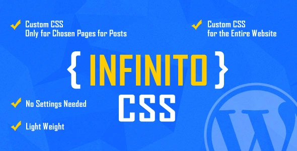 Custom CSS For Chosen Pages And Posts WordPress plugin interface