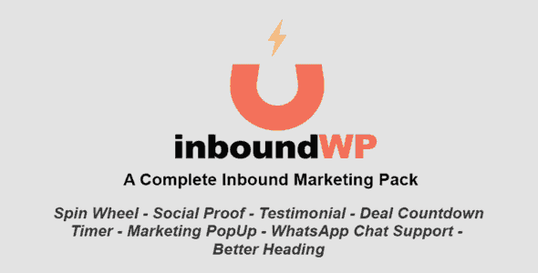 InboundWP PRO WordPress marketing plugin interface