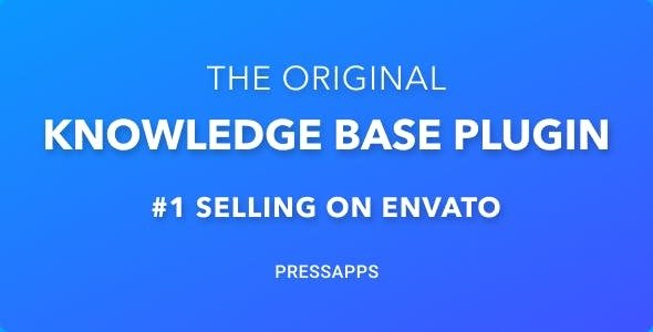 Knowledge Base WordPress Plugin interface showing helpdesk and wiki article organization