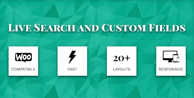 Live search and custom fields plugin interface for WooCommerce product filtering
