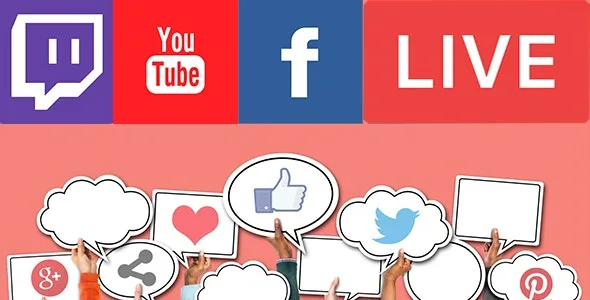 livestream social wordpress plugin for embedding live streams from multiple platforms