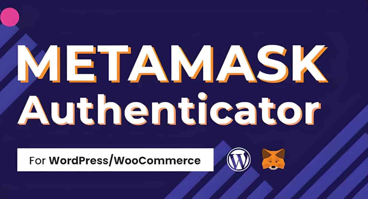 MetaMask WordPress plugin interface for one-click crypto wallet login and authentication