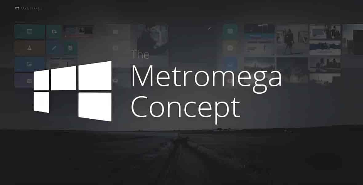 Metromega responsive HTML5 metro UI template preview with Elementor PRO support