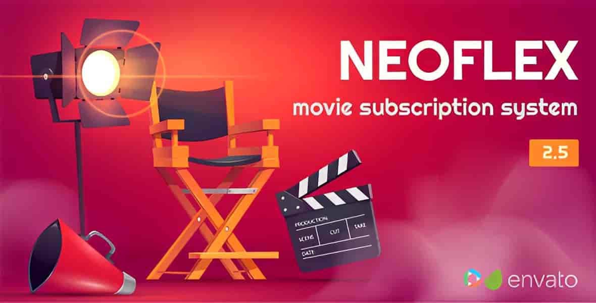 Neoflex Netflix clone PHP script streaming platform dashboard