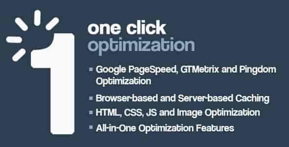One Click WordPress Speed Optimization Plugin interface