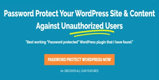 Password Protect WordPress Pro plugin interface for securing content