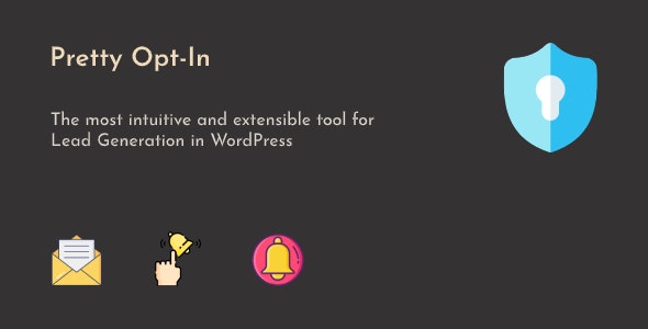 Pretty Opt-In WordPress content locker plugin interface showing customizable lead generation forms