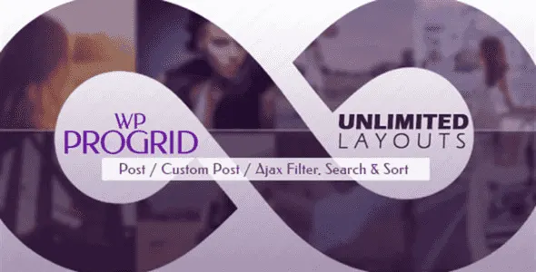 Pro Grid WordPress post grid plugin with AJAX search and filter display