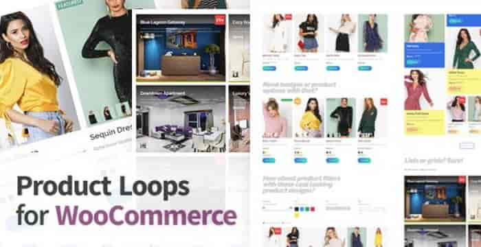 Product Loops for WooCommerce plugin custom grid and list styles interface